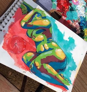 Image post by @zany_art03 on Instagram