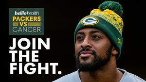 Image post by @packers on Twitter