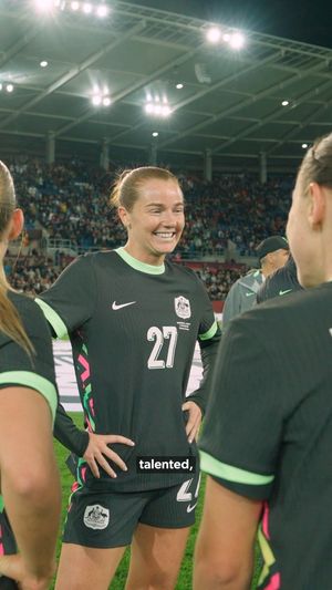 Video post by @TheMatildas on Twitter/X