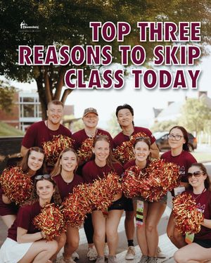 Image post by @bloomsburgu on Instagram