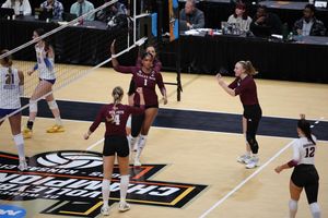 Image post by @aggievolleyball on Instagram