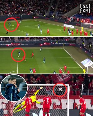 Image post by @daznfootball on Instagram