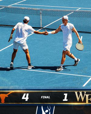 Image post by @NCAATennis on Twitter