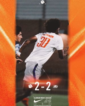 Image post by @clemsonmsoccer on Instagram