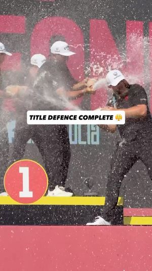 Video post by @livgolfleagueofficial on Facebook