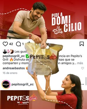 Image post by @pepitosgrill_ec on Instagram