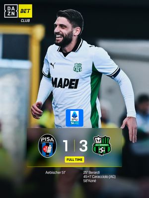 Image post by @dazn_it on Instagram