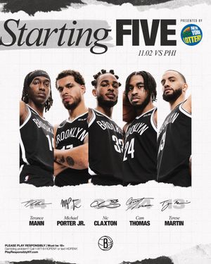 Image post by @BrooklynNets on Twitter