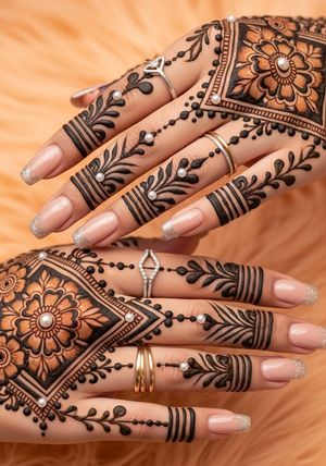 Image post by @mehndi_design4u on Instagram