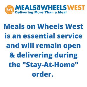 Image post by @mealsonwheelswest on Instagram