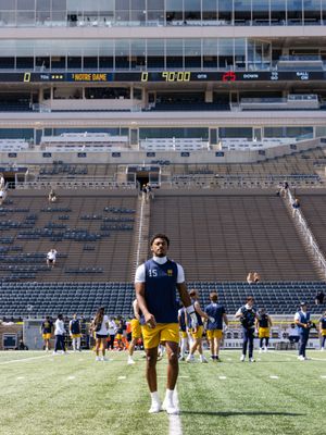 Image post by @ndfootball on Instagram