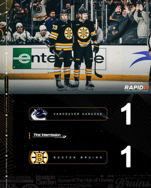 Image post by @NHLBruins on Twitter