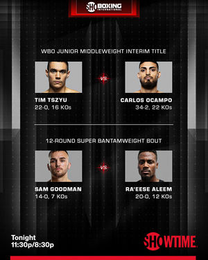 Image post by @showtimeboxing on Instagram