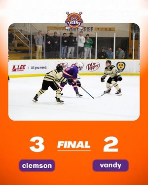 Image post by @clemsonicehockey on Instagram