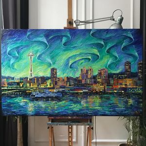 Image post by @monaedulescoart on Instagram