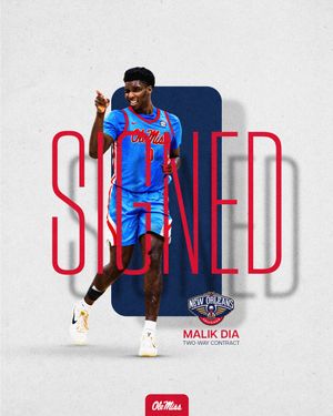 Image post by @olemissmbb on Instagram