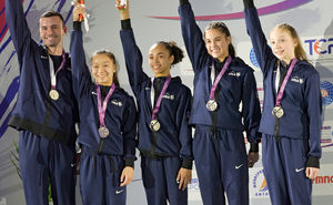 Image post by @USAGymnastics on Facebook