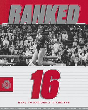 Image post by @OhioStateWGYM on Twitter