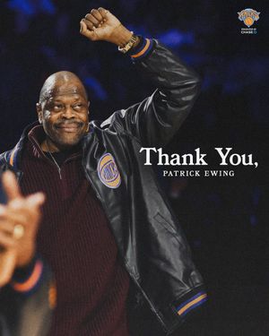 Image post by @nyknicks on Twitter