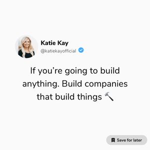 Image post by @katiekayofficial on Instagram