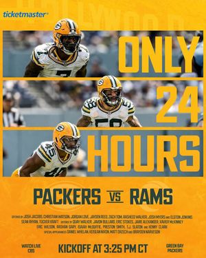Image post by @packers on Instagram