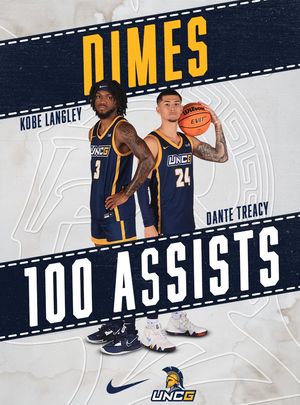 Image post by @UNCGBasketball on Twitter