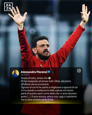 Image post by @dazn_it on Instagram