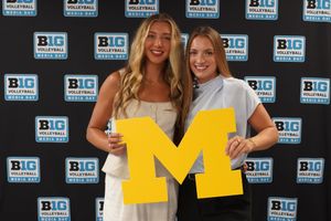 Image post by @umichvball on Instagram