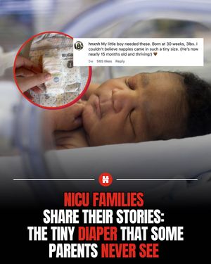 Image post by @huggies on Instagram