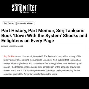 Image post by @serjtankian on Instagram