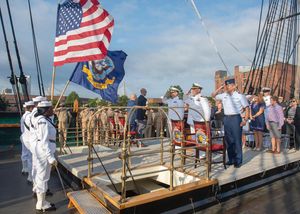 Image post by @uss_constitution on Instagram