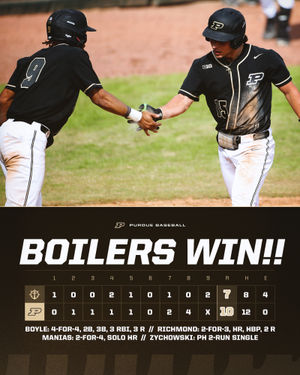 Image post by @purduebaseball on Instagram