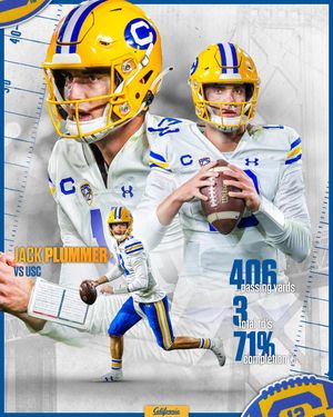 Image post by @CalFootball on Twitter