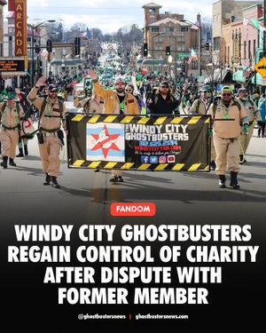 Image post by @ghostbustersnews on Instagram