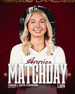 Image post by @aggievolleyball on Instagram