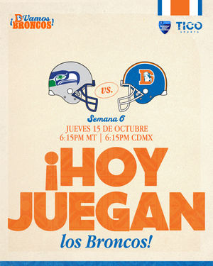 Image post by @broncosespanol on Instagram