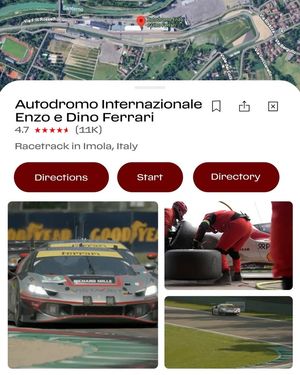 Image post by @ferrariraces on Instagram