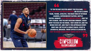 Image post by @PelicansNBA on Twitter