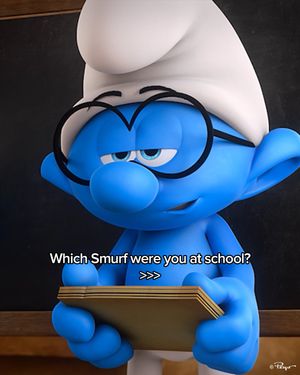 Image post by @smurfsofficial on Instagram