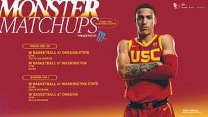 Image post by @USC_Athletics on Twitter