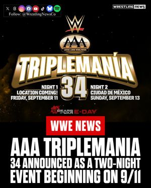 Image post by @wrestlingnewsco on Instagram