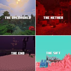 Image post by @minecraft on Instagram