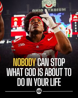 Image post by @holy.athletes on Instagram