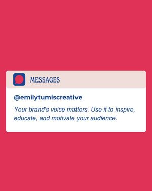 Image post by @emilytumiscreative on Instagram