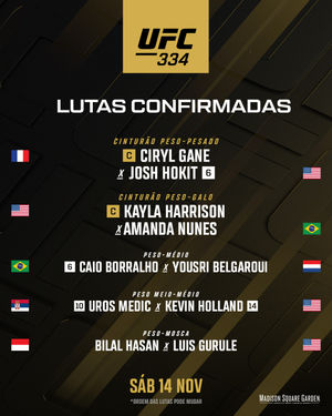 Image post by @ufc_brasil on Instagram