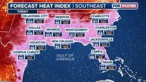 Image post by @foxweather on Instagram