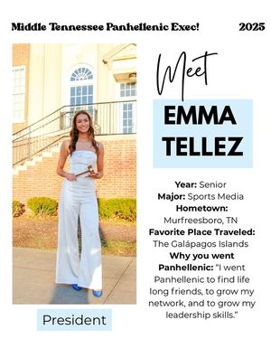 Image post by @mtsupanhellenic on Instagram