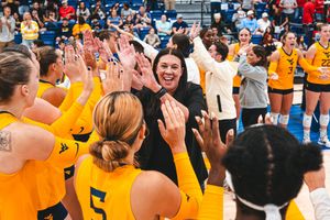 Image post by @wvuvolleyball on Instagram