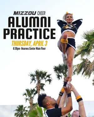 Image post by @mizzou_cheer on Instagram
