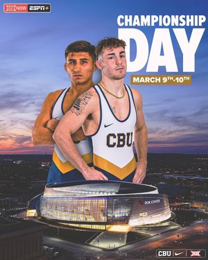 Image post by @cbuwrestling on Instagram